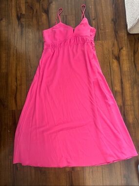a new day Hot Pink Spaghetti Strap Dress
